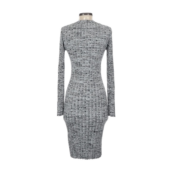 Willow & Wind Dress Knit Long Sleeve V-Neck Large - Picture 3 of 5